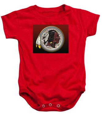 Washington Redskins I Love Watching With Grandpa Baby Short Sleeve Bodysuit